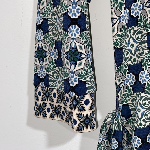 Max Studio dress Small belted 3/4 button down front and sleeve gently worn - Picture 4 of 8